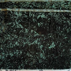 Gorgeous Dark Green Forest Emerald Crushed Velvet Fabric 45" x 55"